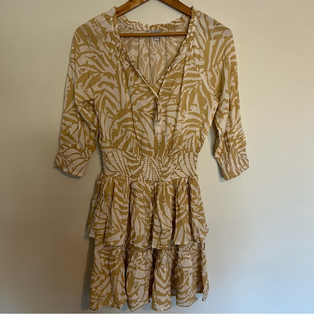 Patrons of Peace Vacation Resort Ruffle Dress Size XS